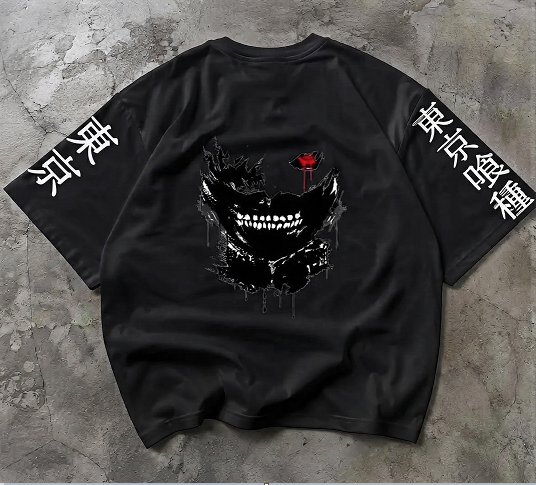 Tokyo Ghoul Kaneki Mask Streetwear Tee